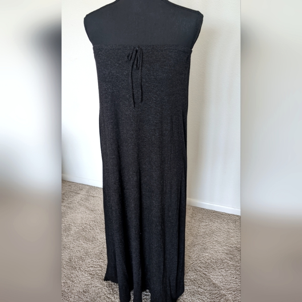 Bisou Bisou Dark Black Maxi Skirt/Dress, size XS